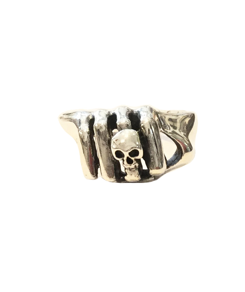 Urbiana Premium Silver Skull Ring