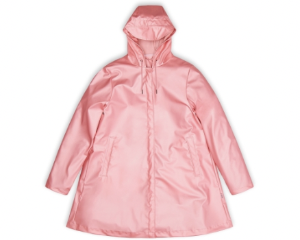 Rains 18340 A-Line Jacket Pink Sky 