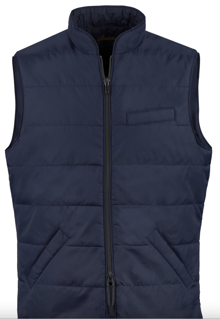 Navy Quilted Vest