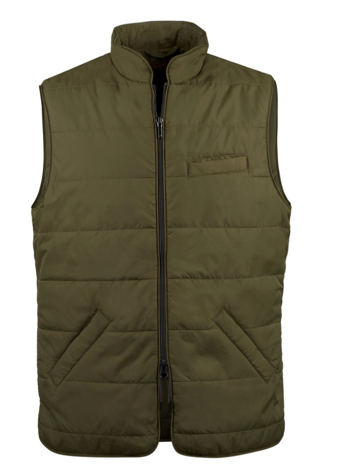 Green Quilted Vest