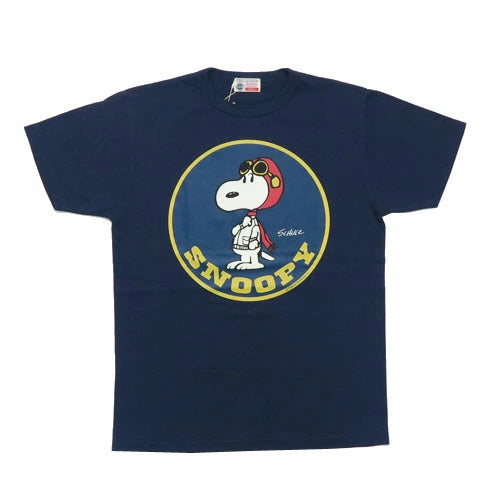 Snoopy Squad Patch T-shirt - Navy