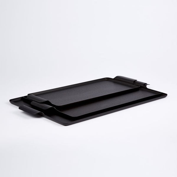 Pressed Metal Tray | Black