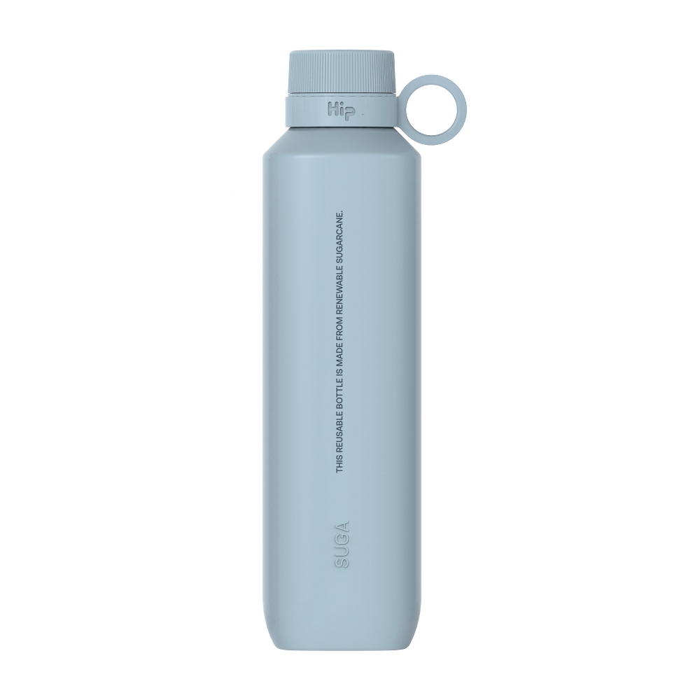 Hip Suga Sustainable Water Bottle Made From 100% Natural Sugarcane 650ml/22oz In Sky