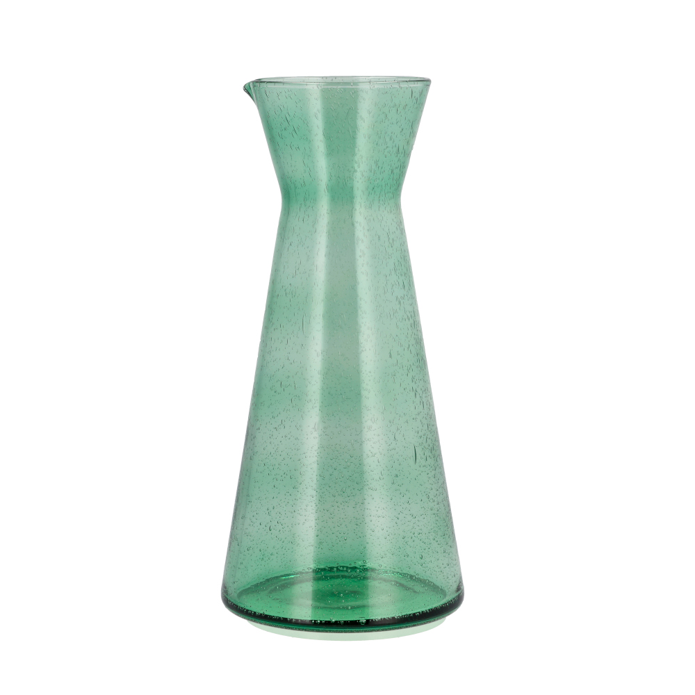 LYNGBY GLASS Lyngby Valencia Glass Carafe 1.1 Litre In Green