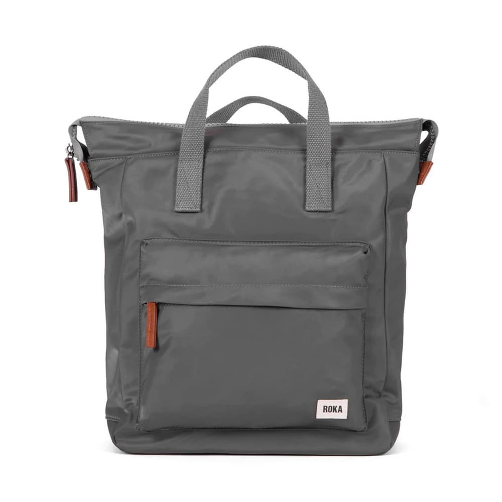 ROKA Roka Back Pack Bantry B Design Small Size Made From Sustainable Nylon In Graphite