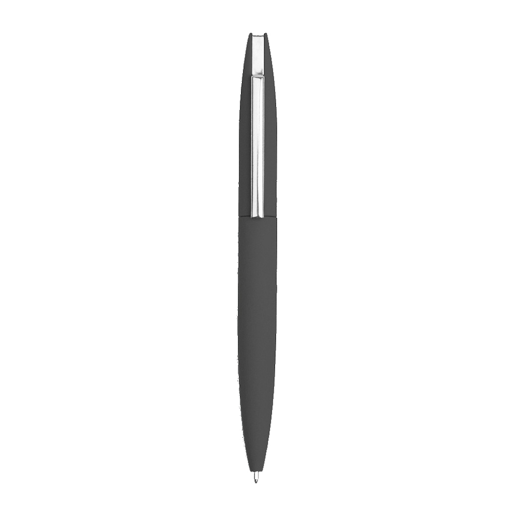 Goodeehoo Contrasting Soft Touch Blade Ball Point Pen - Black