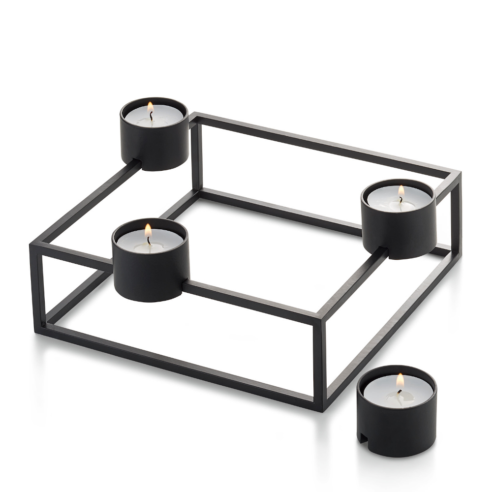 Philippi Cubo Tealight Holder With 4 Tealights