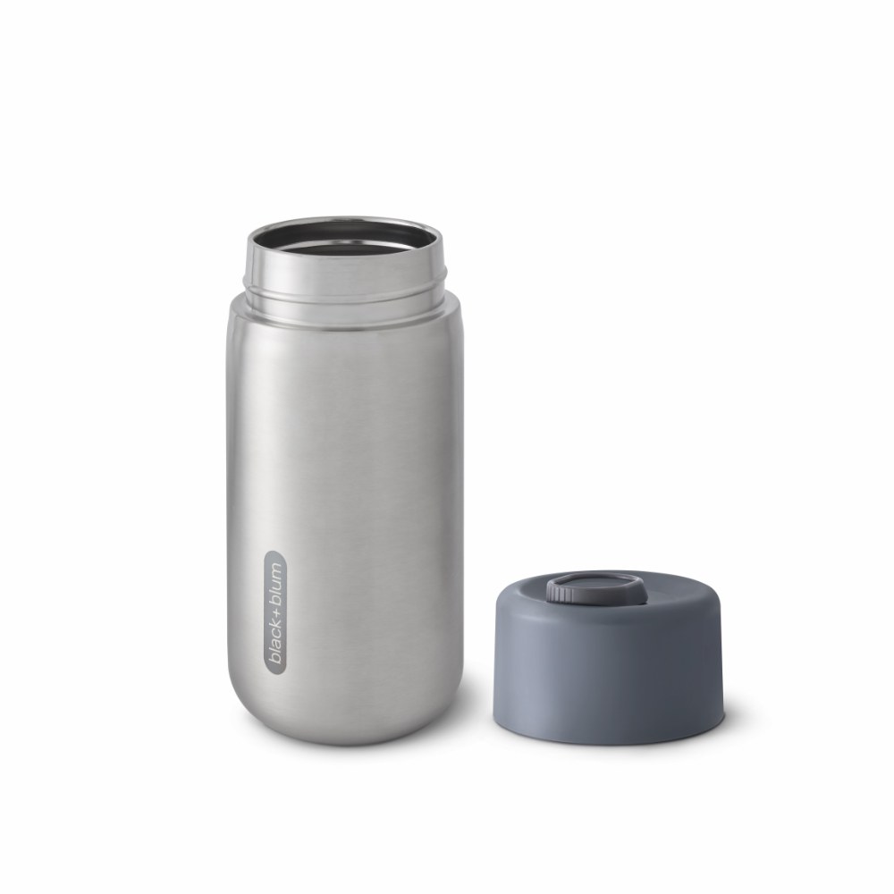 Black-blum Insulated Travel Cup Stainless Steel 340ml (12fl Oz) - Slate