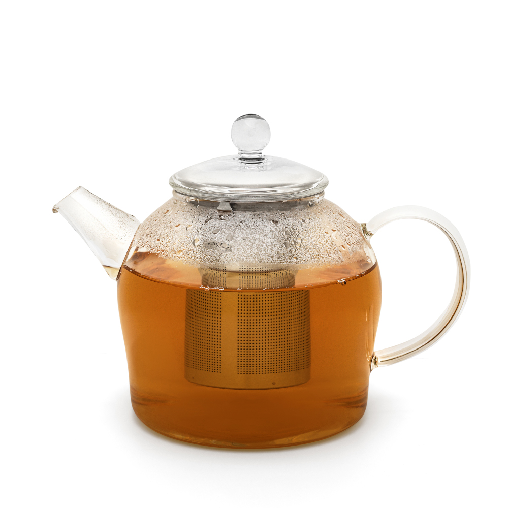 Bredemeijer Bredemeijer Teapot Glass Minuet Santhee Design 0.5l With Stainless Steel Filter