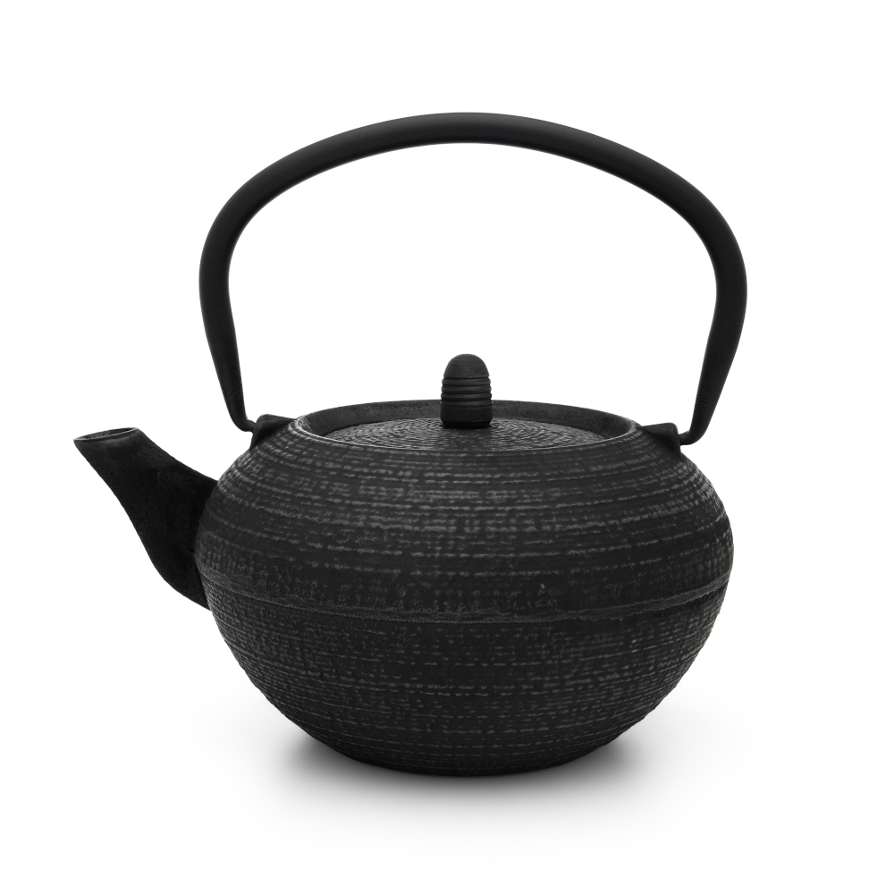 Bredemeijer Bredemeijer Teapot Tibet Design Cast Iron 1.2l In Black