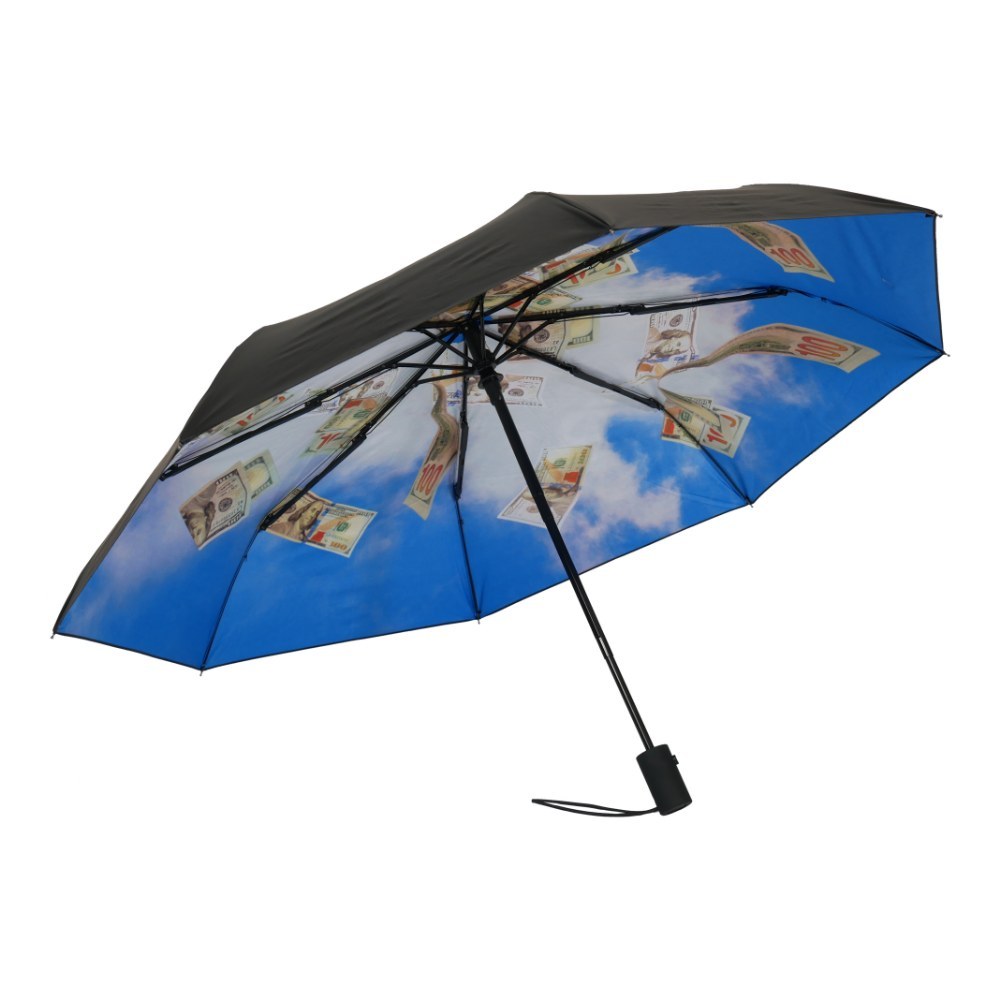 Happysweeds Telescopic Windproof Luxury Umbrella Cash Flow Design With High UV Protection