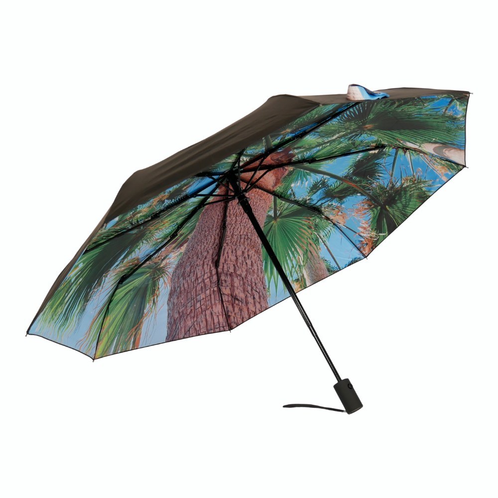 Happysweeds Telescopic Windproof Luxury Umbrella Paradise Design With High UV Protection