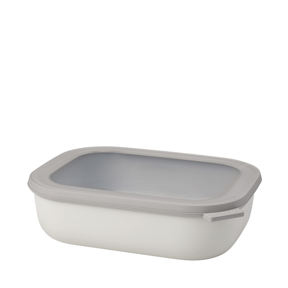 Mepal Multi Bowl Cirqula Rectangular 2000 Ml - Nordic White