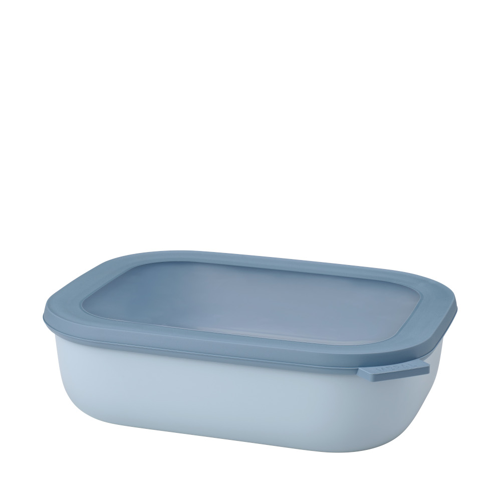 Mepal Mepal Multi Bowl Cirqula Rectangular 2000 Ml - Nordic Blue