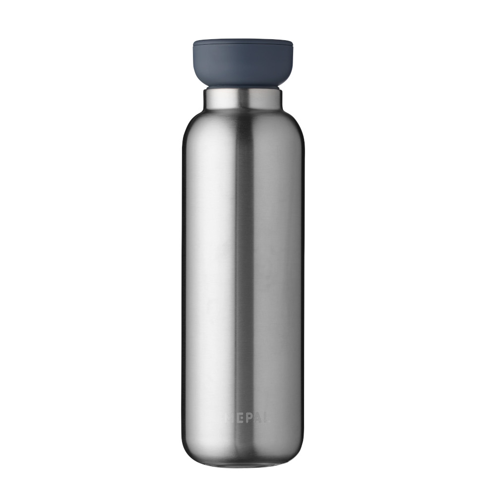 Mepal Mepal Insulated Hot Or Cold Stainless Steel Travel Thermos Ellipse 500 Ml - Natural Brushed
