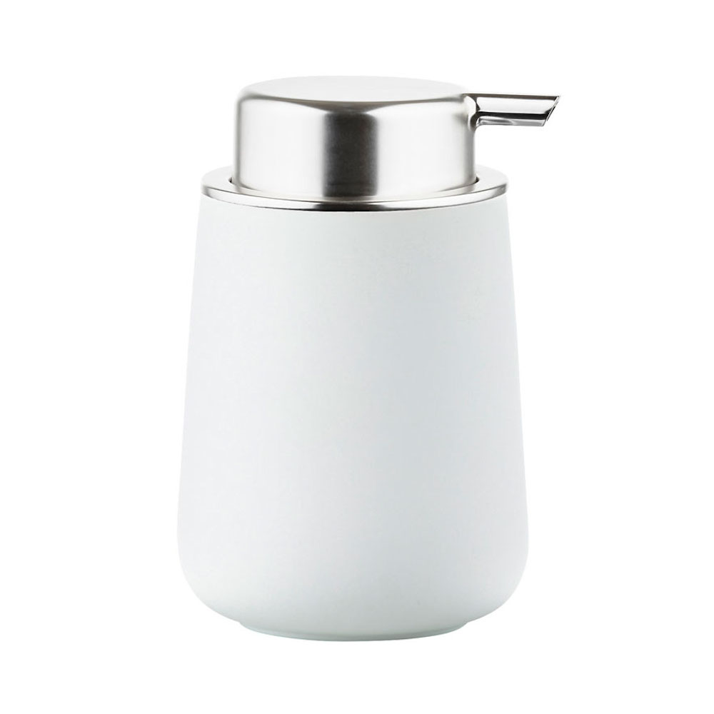 Zone Nova Soap Dispenser Or Hand Sanitizer Pump In White