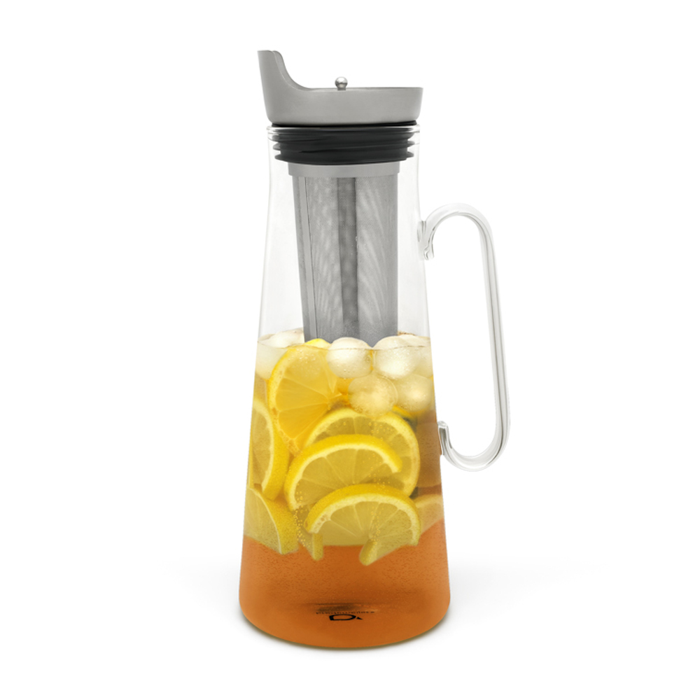 Bredemeijer Bredemeijer Tea Maker For Iced Tea 1.2l In Glass With Stainless Steel Filter