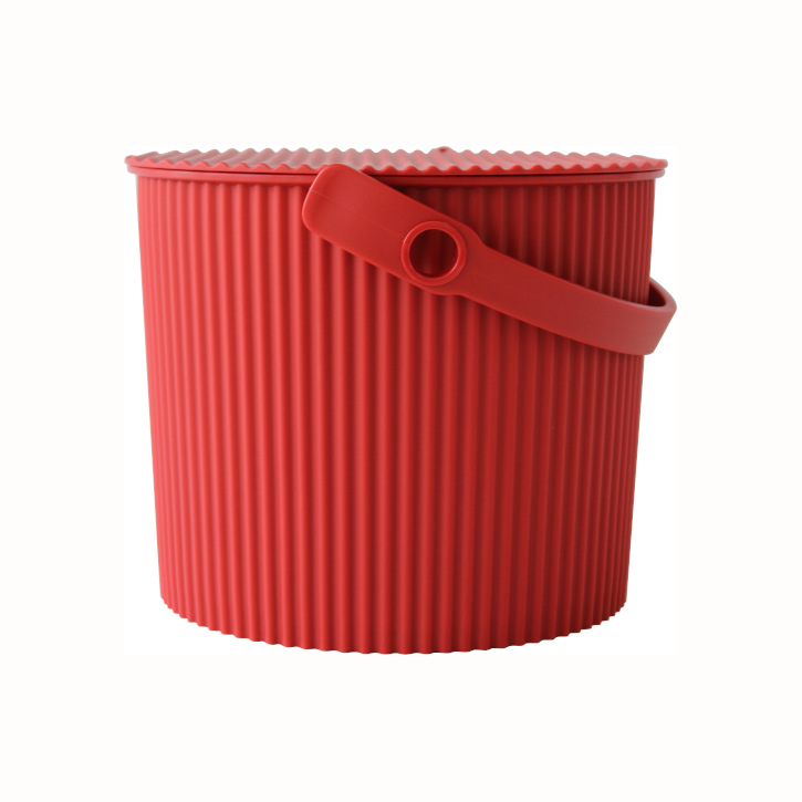 Hachiman Hachiman Omnioutil Storage Bucket  &  Lid Small Red