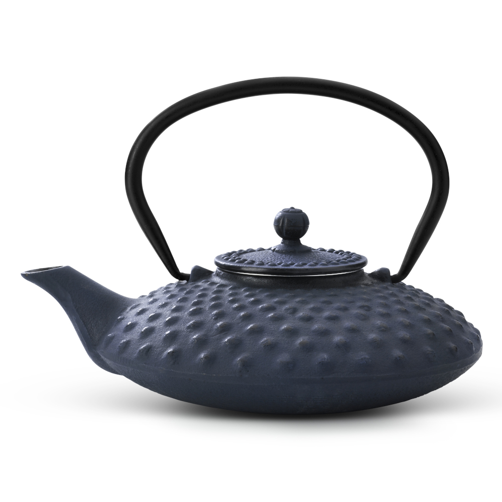 Bredemeijer Bredemeijer Teapot Xilin Design Cast Iron 1.25l In Blue