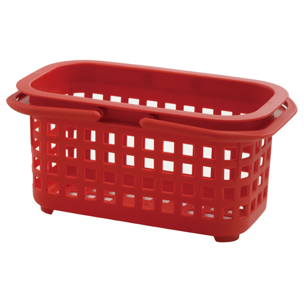 Hachiman Hachiman Cestino Laundry  &  Storage Basket Small Red No Lid