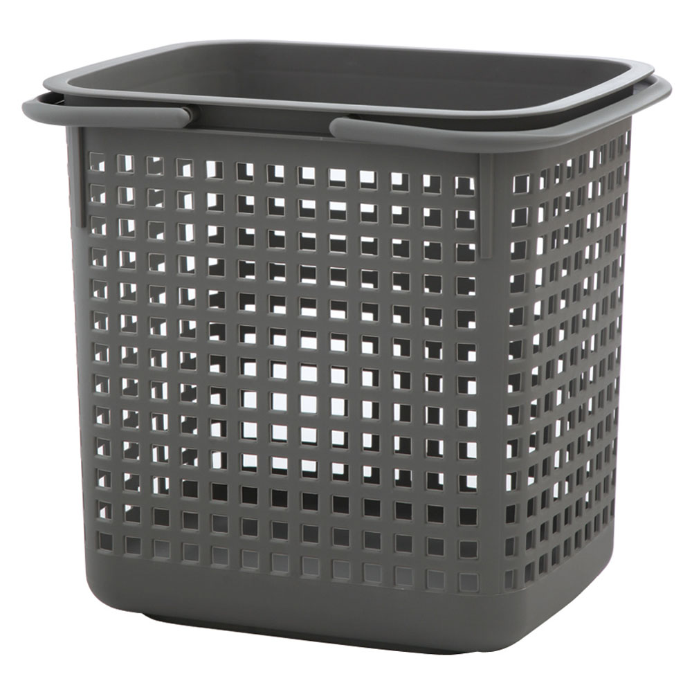 Hachiman Cestino Laundry & Storage Basket Large Grey No Lid