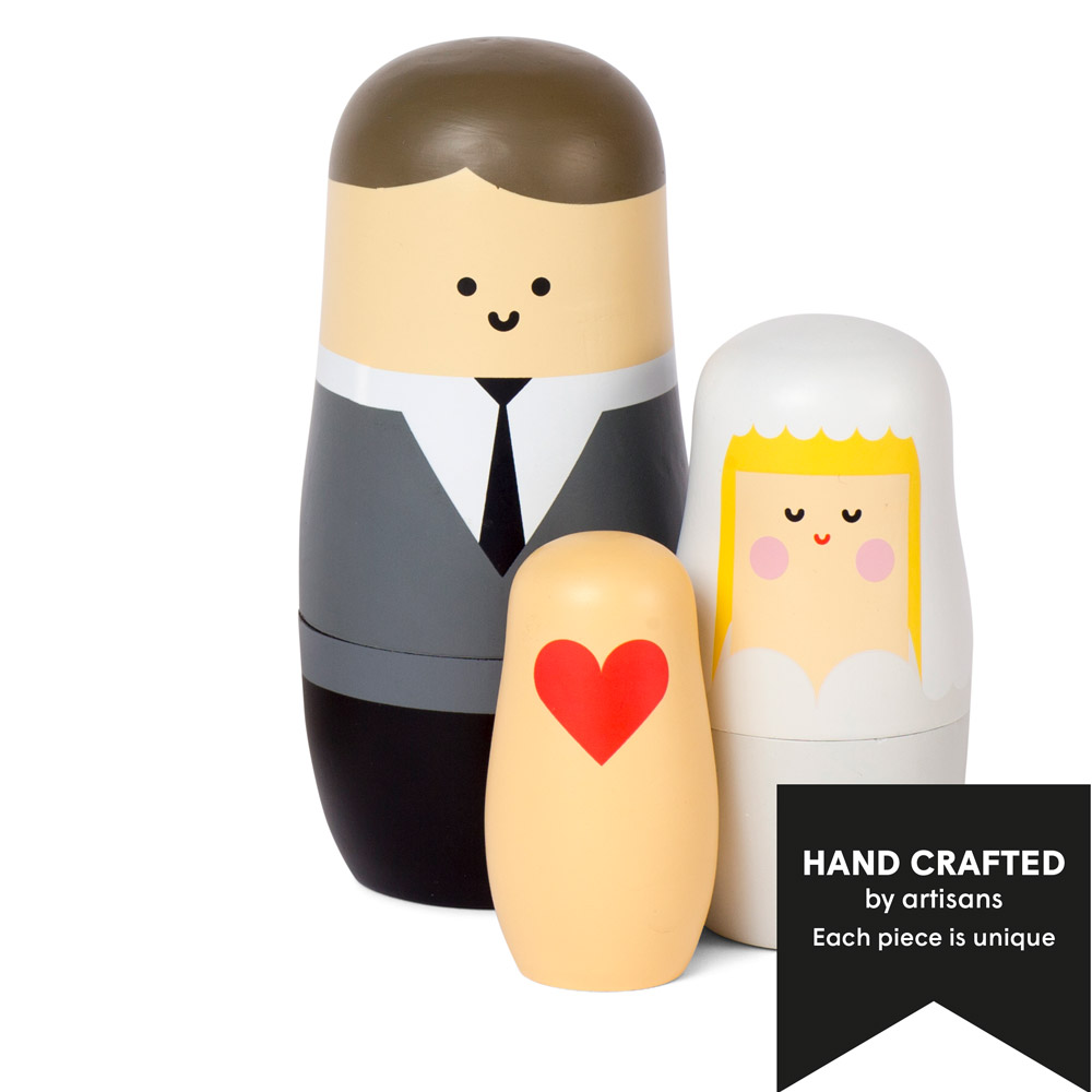 Spring Of Copenhagen Expressions Nesting Dolls - Wedding