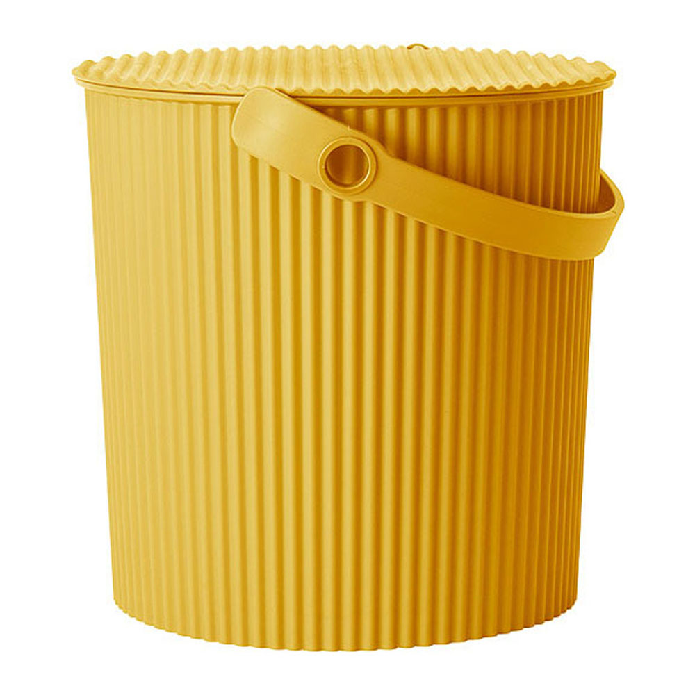 Omnioutil Storage Bucket & Lid Large Mustard