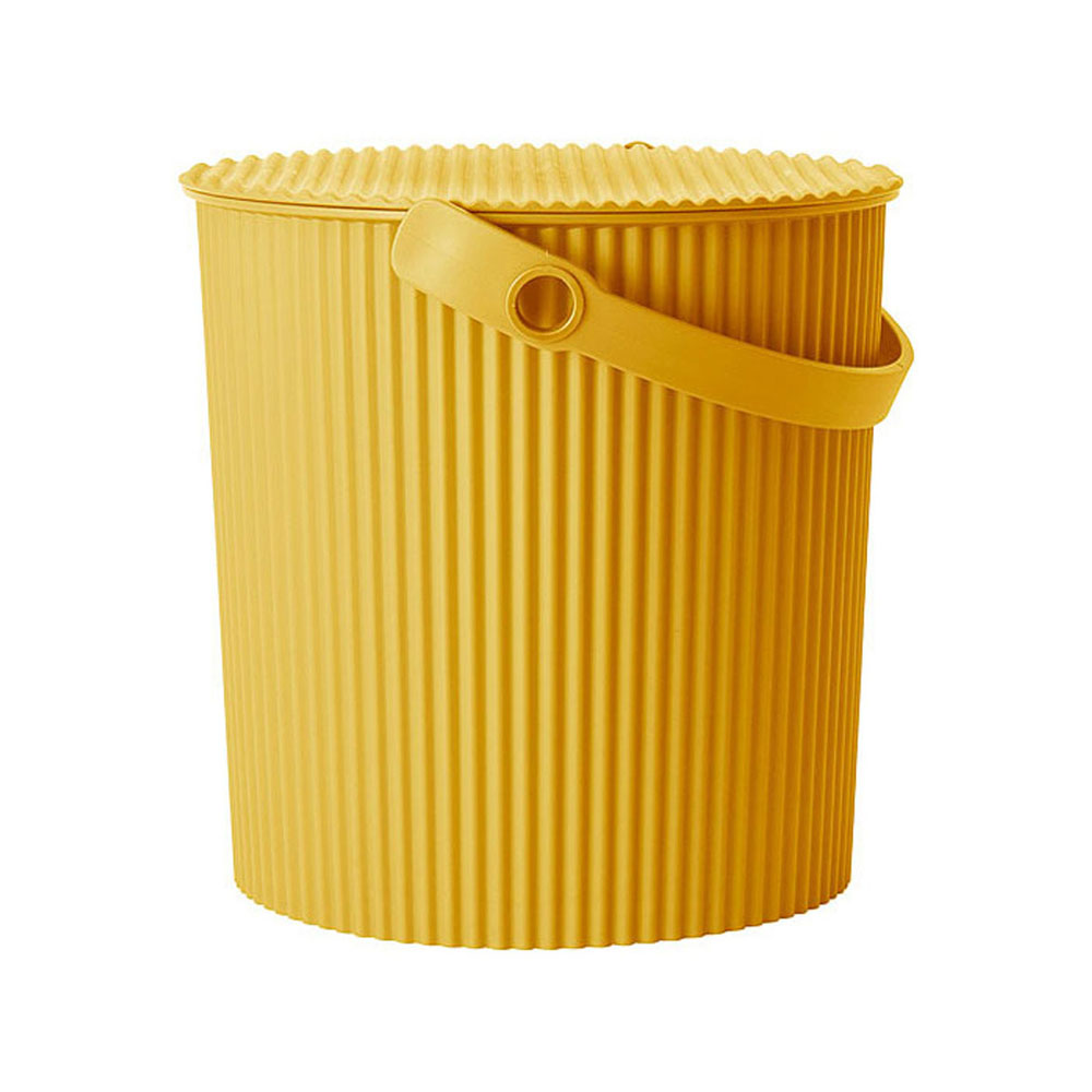 Omnioutil Storage Bucket & Lid Medium Mustard