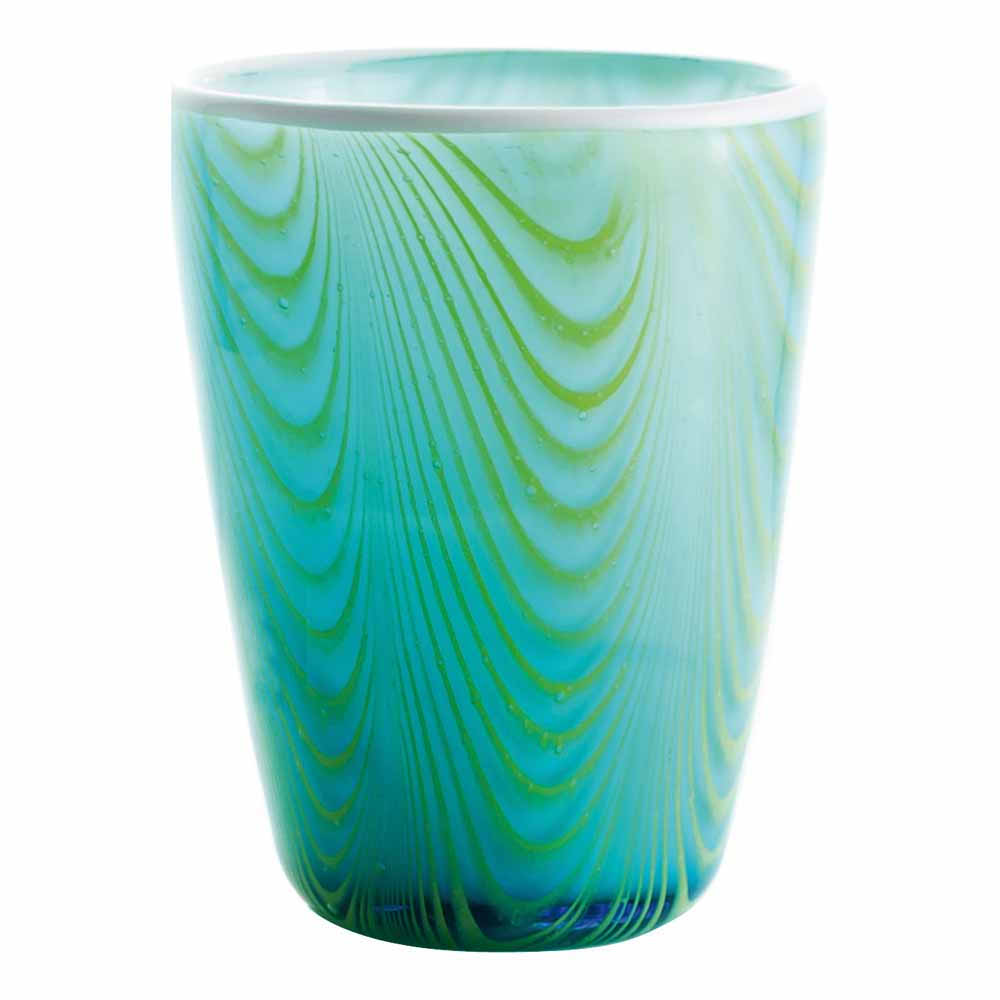 Italesse Italesse Mares Handcrafted Single Large Glass Tumbler In Jelly Fish Design