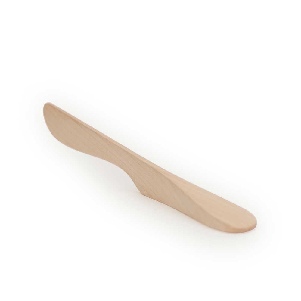 Spreader Knife Air Large In Natural Beech Wood