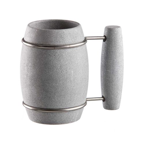 Hukka Beer Mug Seideli Design Natural Eco-friendly Carelian Soapstone