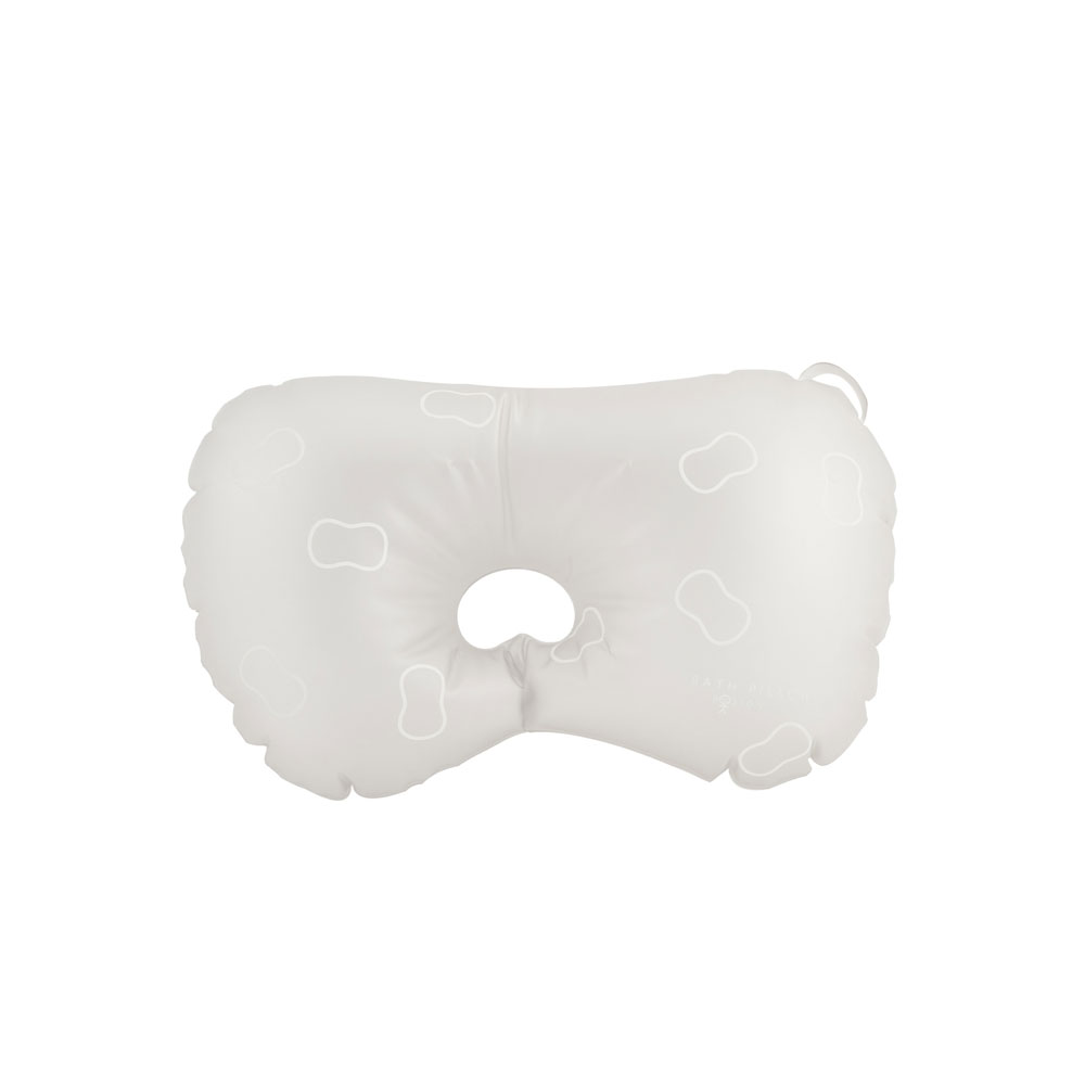Bosign Bosign Inflatable Bath Pillow In Frost White