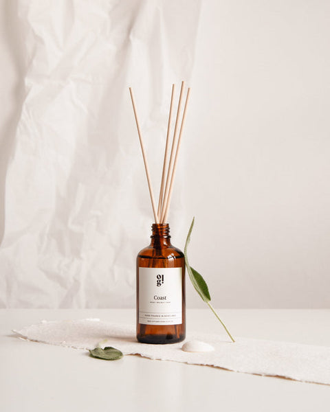 Our Lovely Goods Wood, Sea Salt & Sage Reed Diffuser