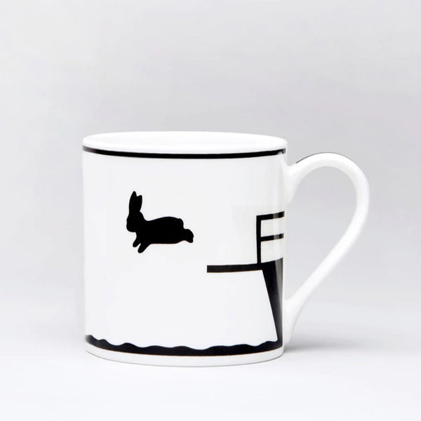 Diving Rabbit Mug By Ham