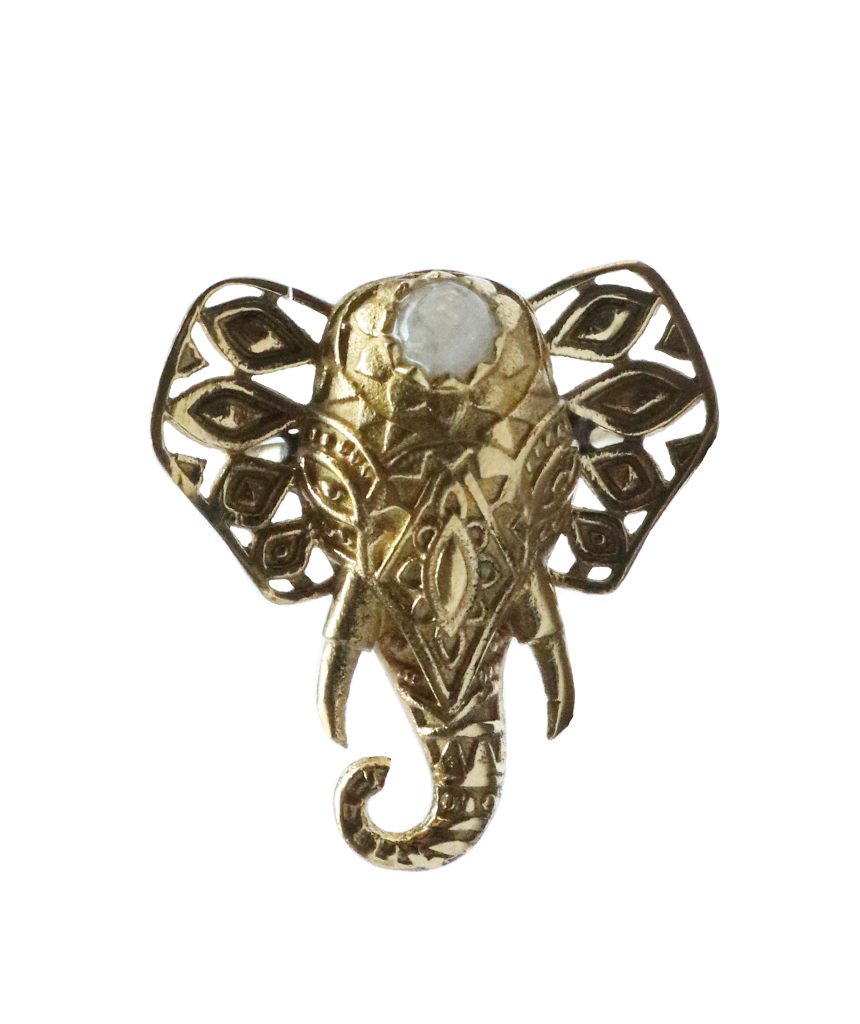 Elephant Head Ring IV5322