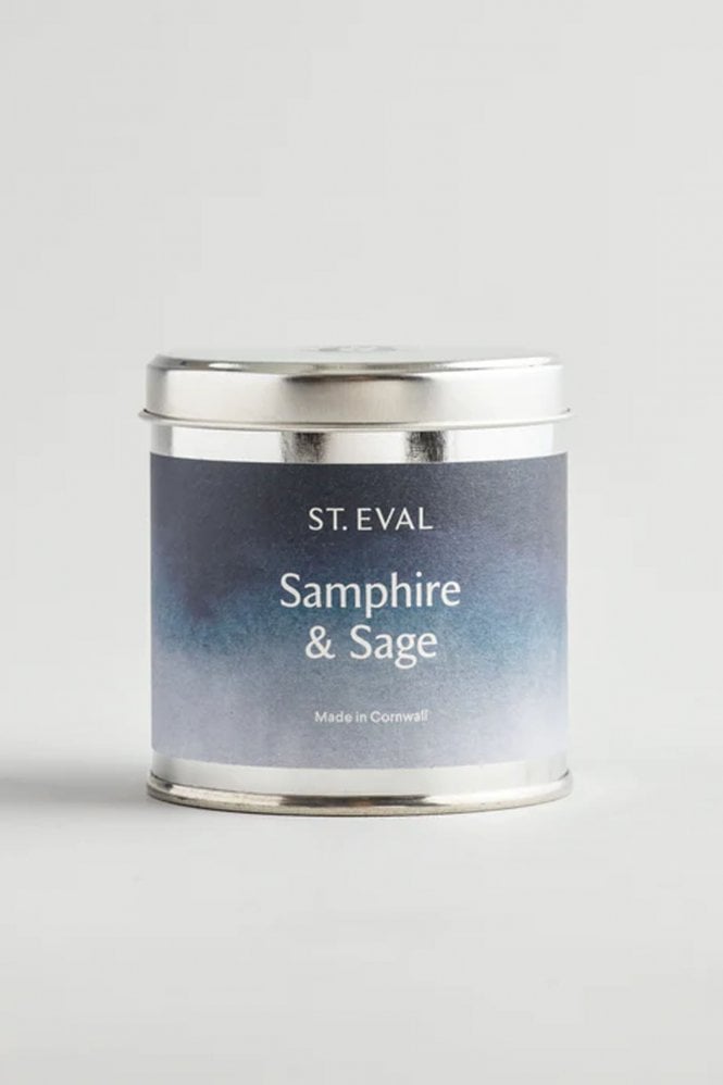 St Eval Candle Company Coastal Samphire & Sage Tin