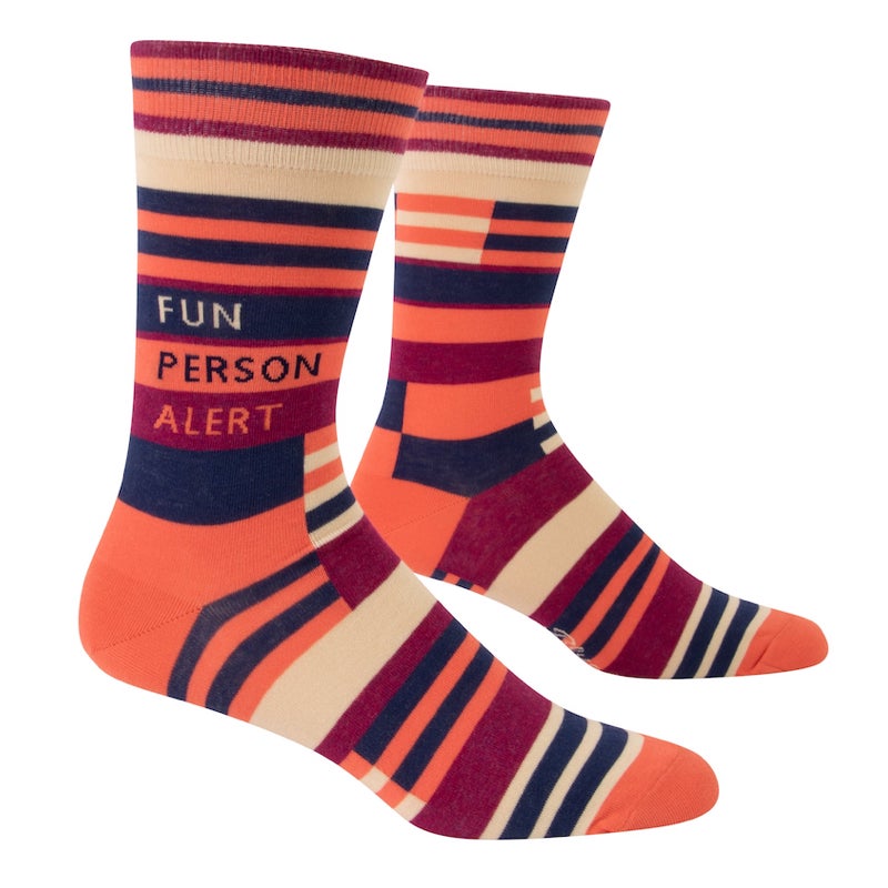 Fun Person Alert Men's Socks