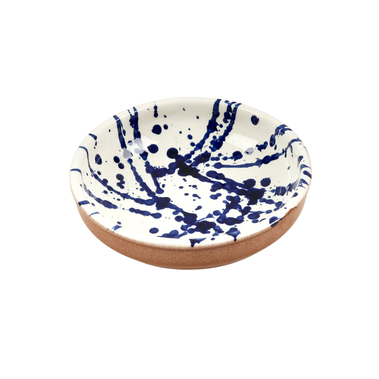 Small Terracotta Splatterware Bowl