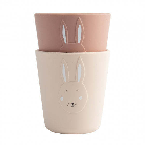 Trixie (96-639) Silicone Cup 2-pack - Mrs. Rabbit