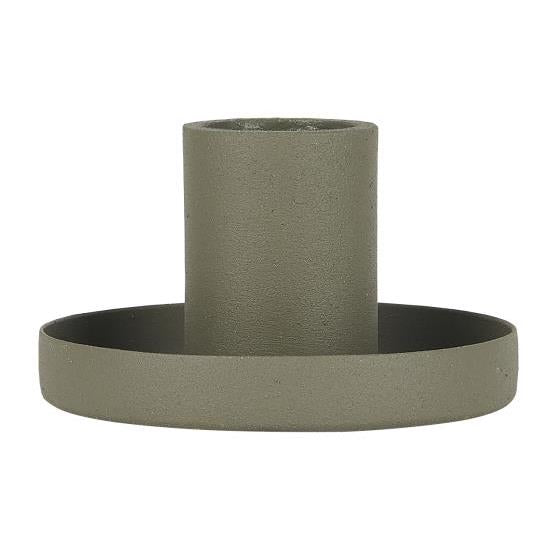 Ib Laursen Large Dusty Green Candle Holder
