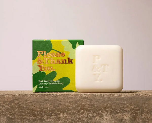 Please & Thank You Eat Your Greens Scented Soap Bar