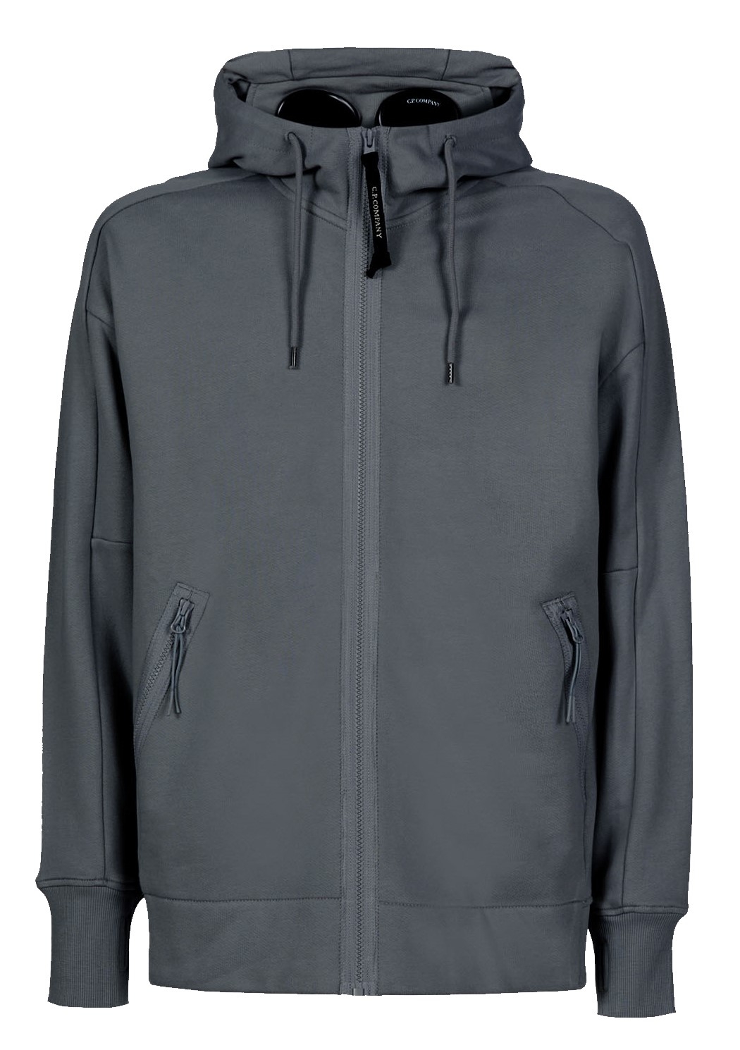 Zip Through Goggle Hoody Dark Shadow