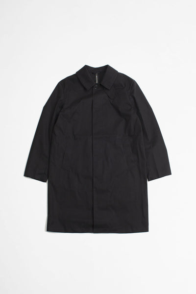 Manchester Cotton Coat Black