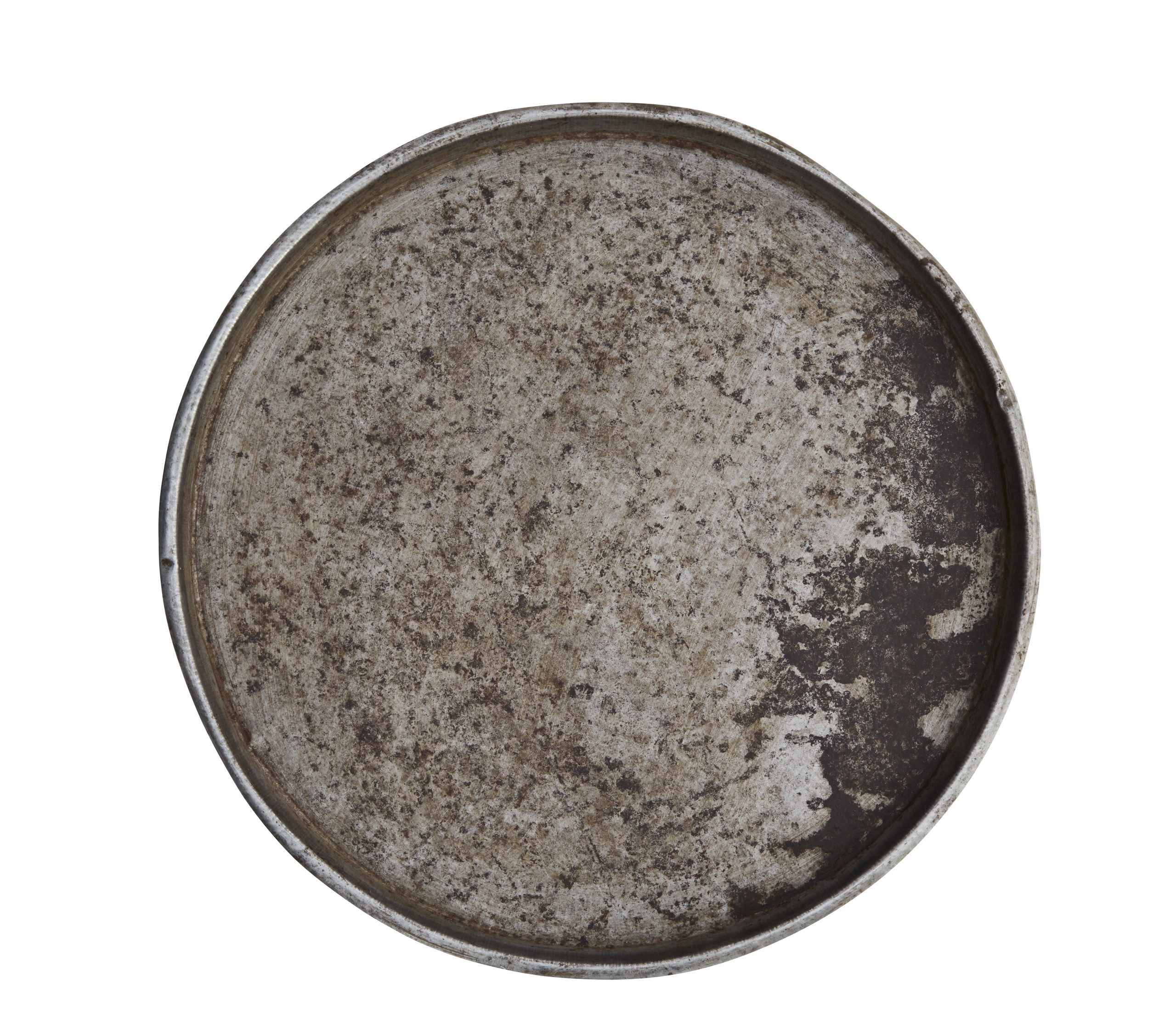 Round Iron Recycled Tray