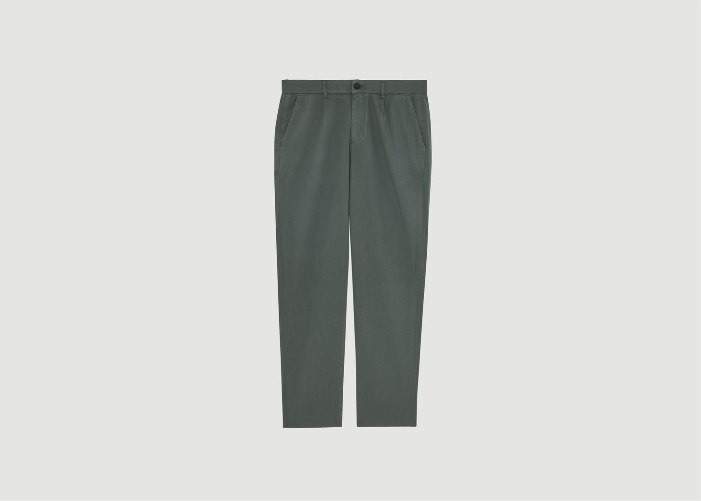 L’Exception Paris Pleated Pants In Cotton Twill