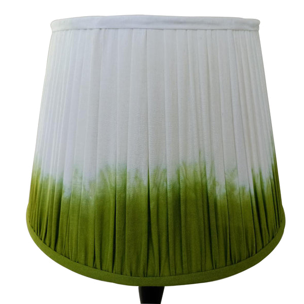 Medium Tie Dye Lampshade In Green