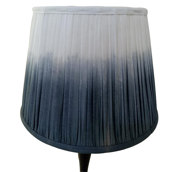 Large Tie Dye Lampshade In Charcoal