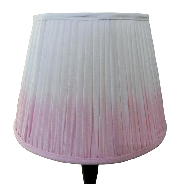 Large Tie Dye Lampshade In Pink