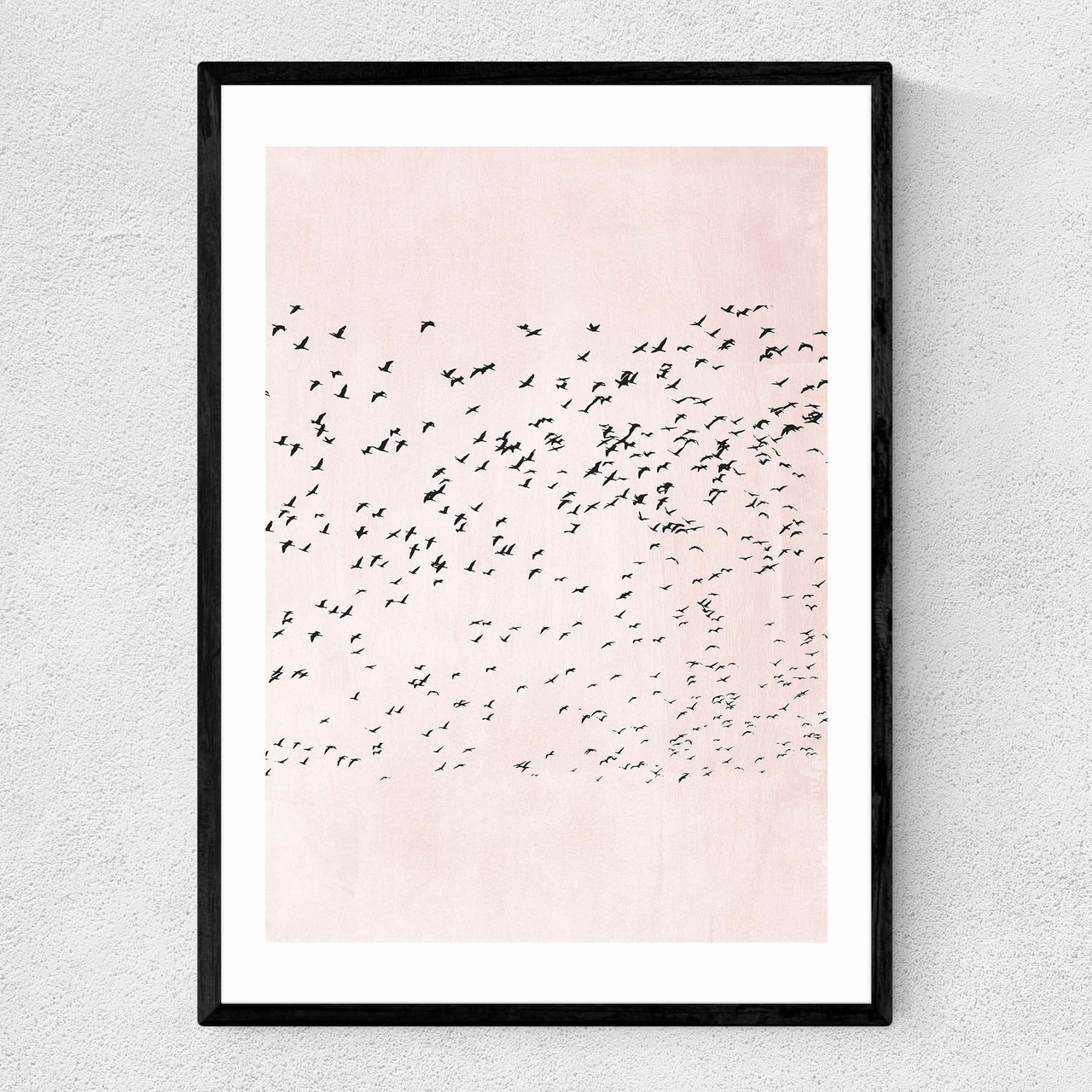 A3 Pink Moving On Print