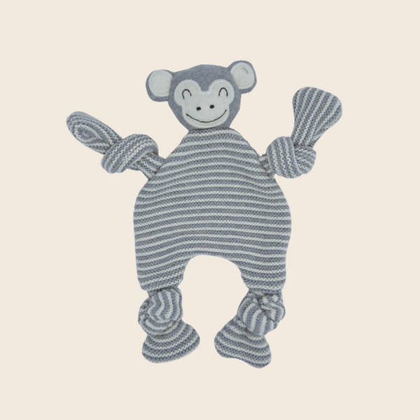 Knitted Monkey Cuddle Cloth